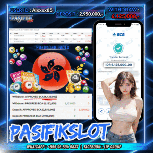 PASIFIKSLOT JACKPOT TOGEL – HONGKONG POOLS Rp.6,125,000,- LUNAS!