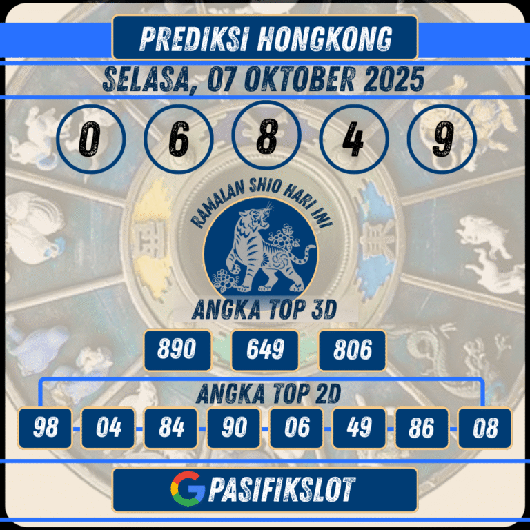 Prediksi Hongkongpools 07 Oktober 2025