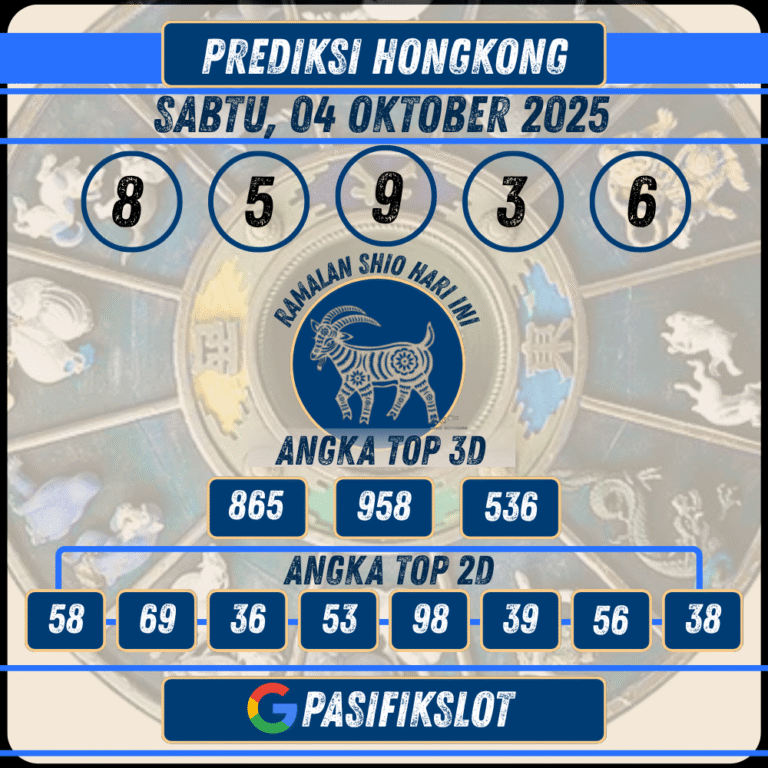 Prediksi Hongkongpools 04 Oktober 2025