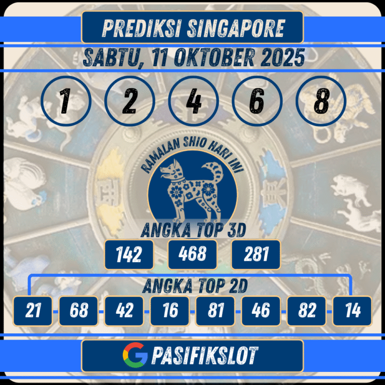 Prediksi Singaporepools 11 Oktober 2025