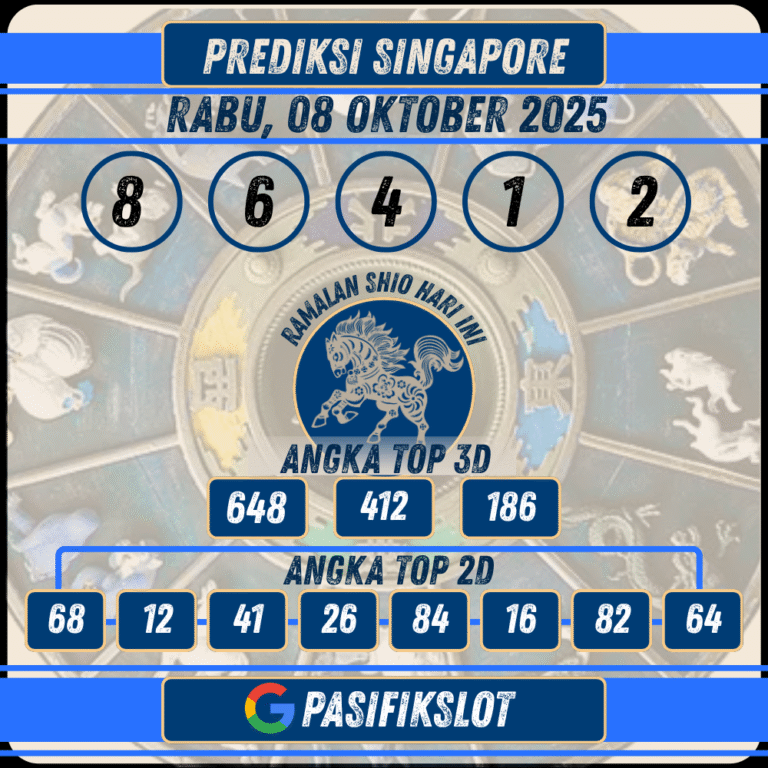 Prediksi Singaporepools 08 Oktober 2025