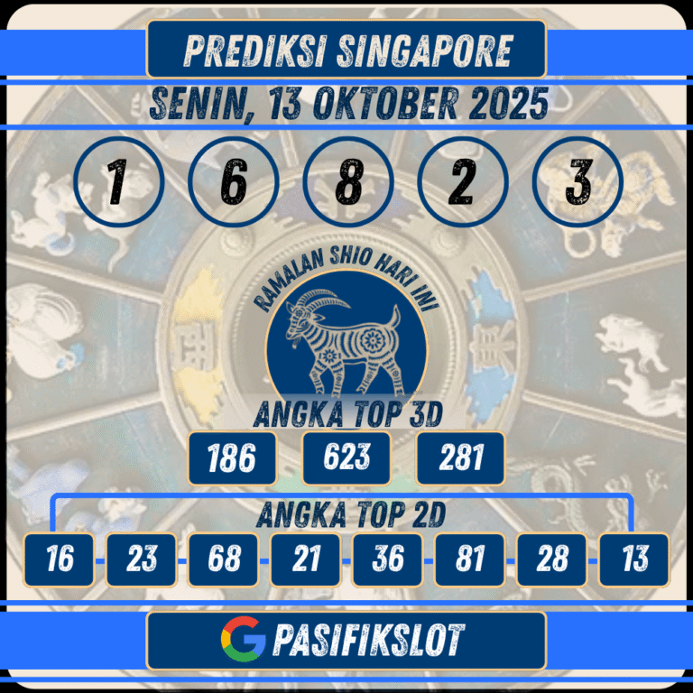 Prediksi Singaporepools 13 Oktober 2025