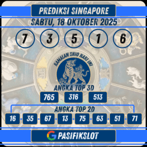 Prediksi Singaporepools 18 Oktober 2025