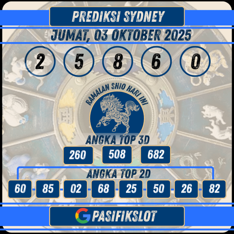 Prediksi Sydneypools 03 Oktober 2025