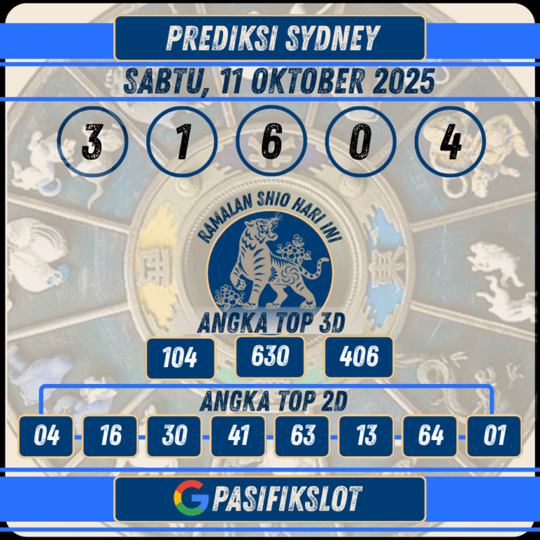 Prediksi Sydneypools 11 Oktober 2025