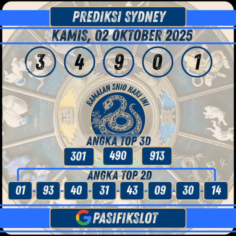 Prediksi Sydneypools 02 Oktober 2025