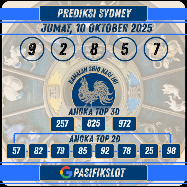 Prediksi Sydneypools 10 Oktober 2025