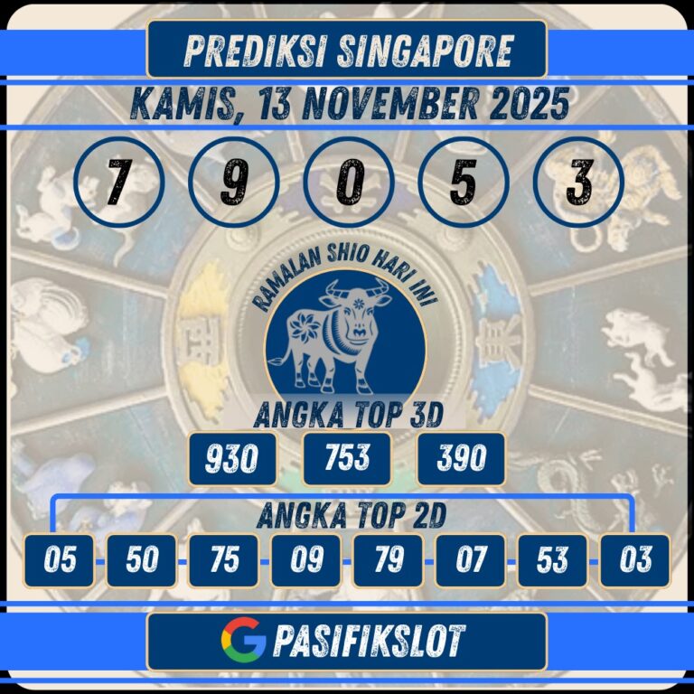 Prediksi Singaporepools 13 November 2025