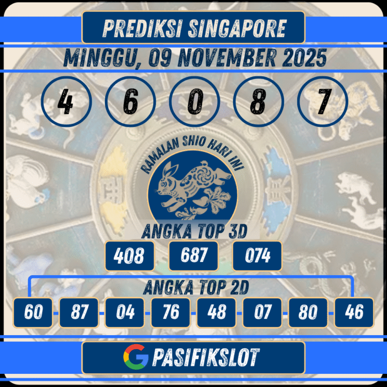 Prediksi Singaporepools 09 November 2025