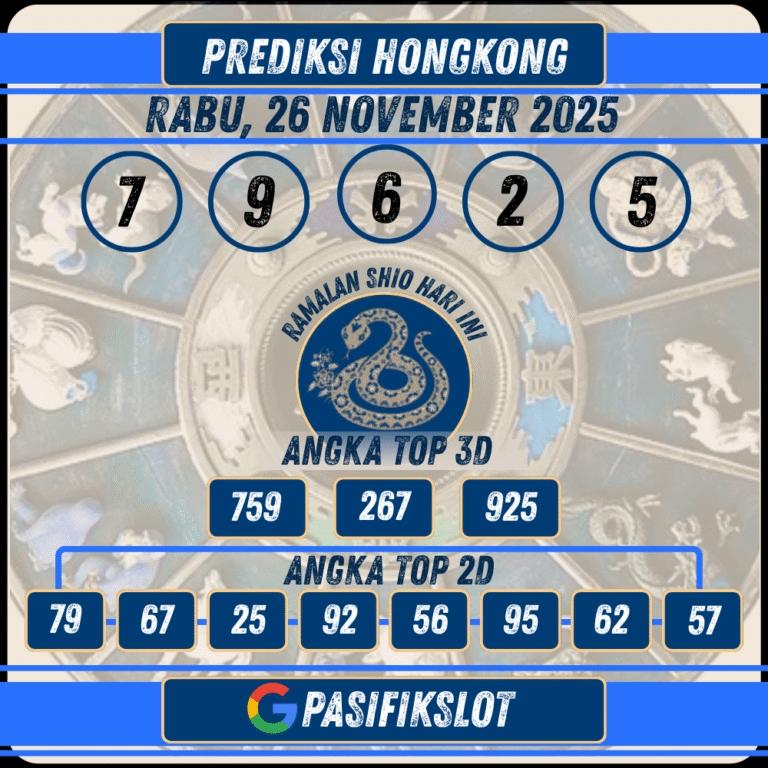 Prediksi Hongkongpools 26 November 2025