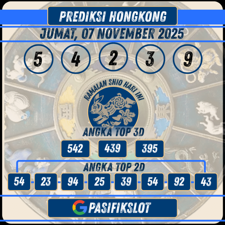 Prediksi Hongkongpools 07 November 2025