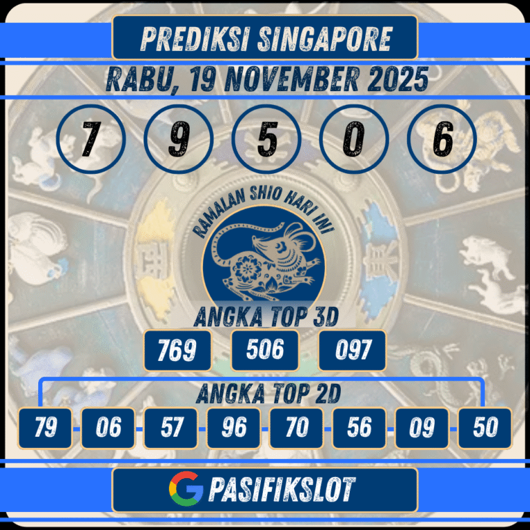 Prediksi Singaporepools 19 November 2025