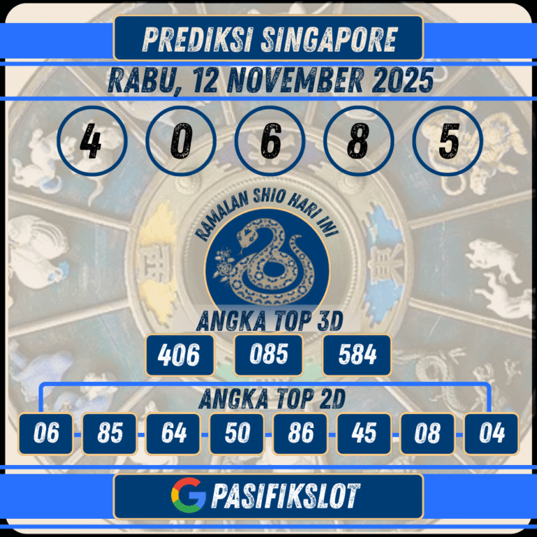 Prediksi Singaporepools 12 November 2025