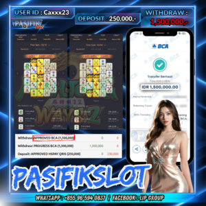 PASIFIKSLOT JACKPOT MAHJONG WAYS 2 Rp.1,500,000,-LUNAS!