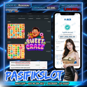 PASIFIKSLOT JACKPOT SWEET CRAZE Rp.1,006,000,-LUNAS!