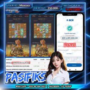 PASIFIKSLOT JACKPOT MAHJONG WAYS Rp.5,397,000,-LUNAS!