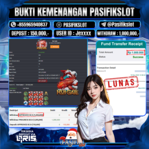 PASIFIKSLOT JACKPOT HABANERO KOI GATE Rp.1,000,000,-LUNAS!