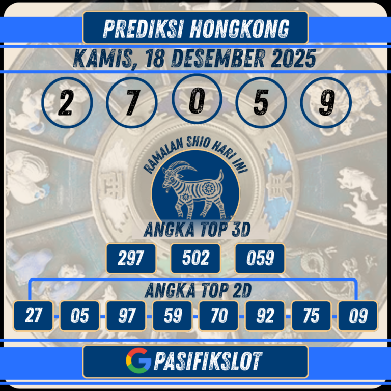 Prediksi Hongkongpools 18 Desember 2025