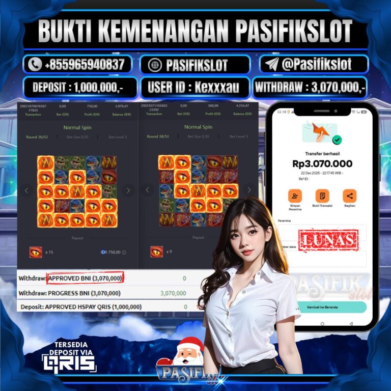 PASIFIKSLOT JACKPOT DRAGON HATCH 2 Rp.3,070,000,-LUNAS!