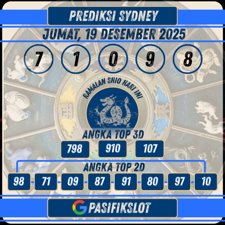 Prediksi Sydneypools 19 Desember 2025