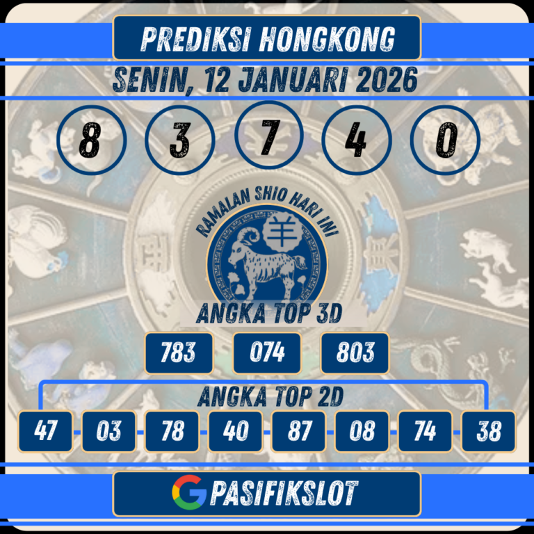 Prediksi Hongkongpools 12 Januari 2026