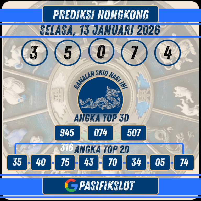 Prediksi Hongkongpools 13 Januari 2026