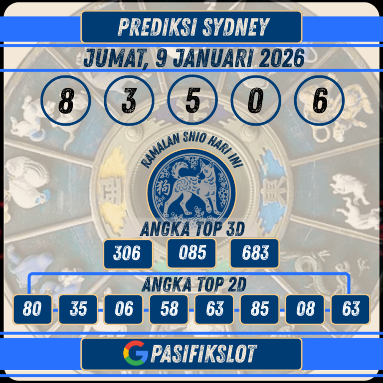 Prediksi Sydneypools 9 Januari 2026