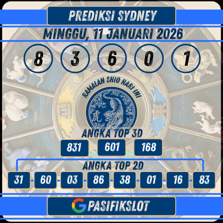 Prediksi Sydneypools 11 Januari 2026