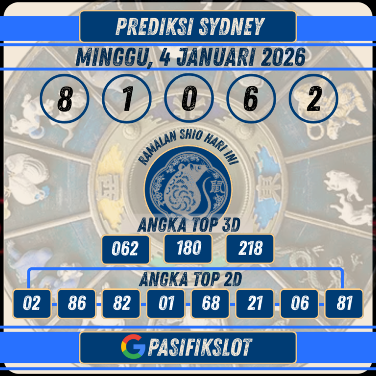 Prediksi Sydneypools 4 Januari 2026