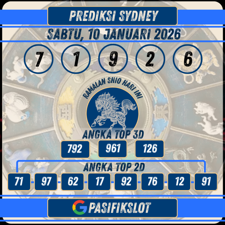 Prediksi Sydneypools 10 Januari 2026
